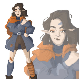 Концепт-арт персонажа