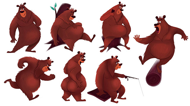 дизайн персонажей