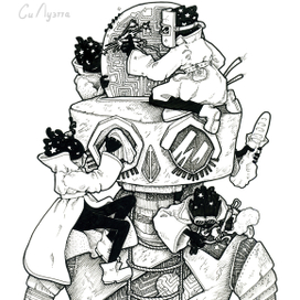 Старый робот