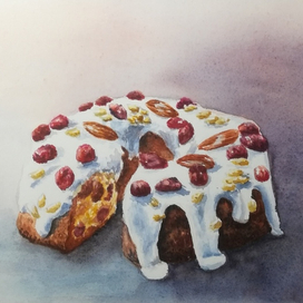 Рождественский пирог 