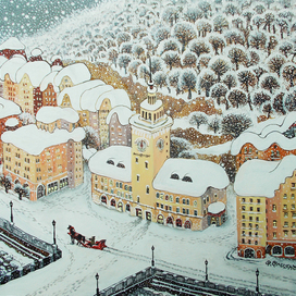 Олимпийская деревня Роза-Хутор .