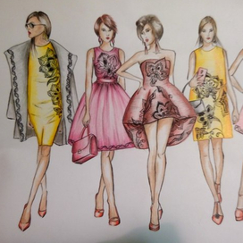 эскиз одежды