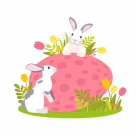 Пасхальные кролики