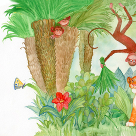  Я хр-р-рабрый,как папа!