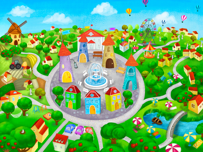 Мобильная игра "Город Букв"