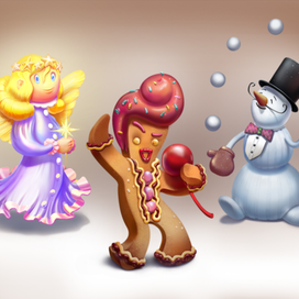 Персонажи для мессенджера