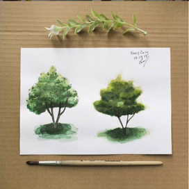 Две разные техники исполнения