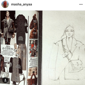 Fashion illustration из instagram 