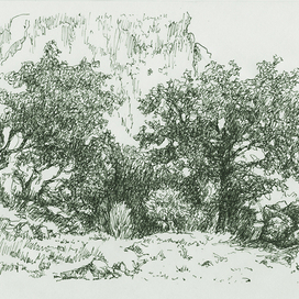 У подножия. Близ Судака