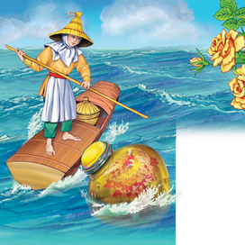 Радужные сказки "Сказка о желтой вазе"