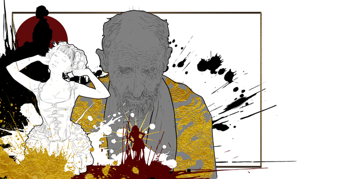 эскиз к арт-буку по книге Марики Становой"Рождение экзекутора"