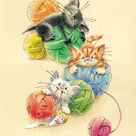 Клубочки клубочки клубочкиии