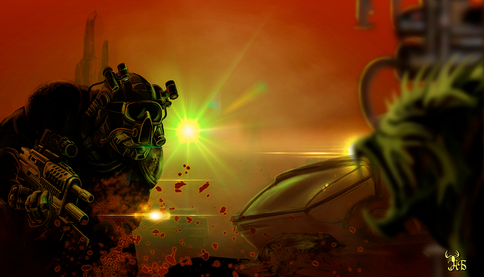 МАРС - Стычка у очистных сооружений...