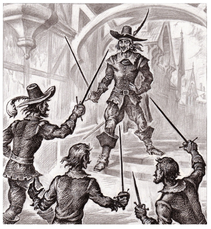 обложка к 1 тому романа СЕКРЕТЫ Д,АРТАНЬЯНА