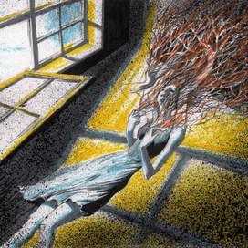 Оформление диска пост-рок группы Vy Pole