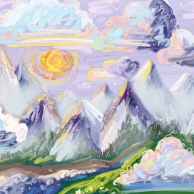 Горный пейзаж