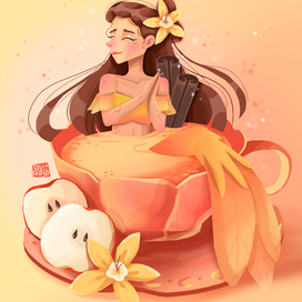 Ванильная русалка