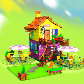 Cafe by the sea - Кафе у моря 