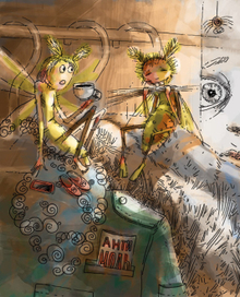 Моль в шкафу