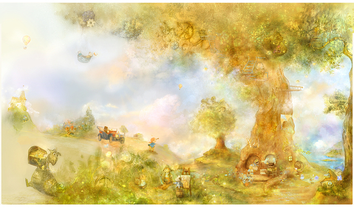 обои для детской:)    (фрагменты внутри)