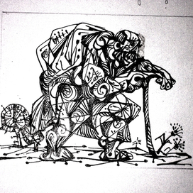 Иллюстрация к грузинским рассказам №4