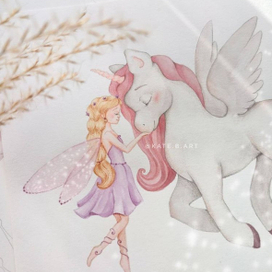 Единорог и фея