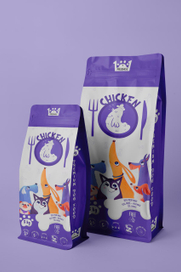 Упаковка корма для собак