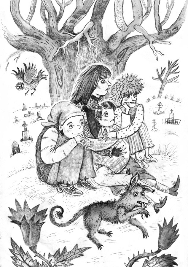 Сказки на кладбище