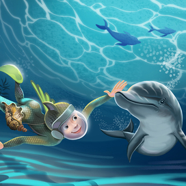 Девочка амфибия