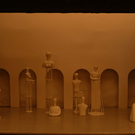 Подмакетник театральной декорации. Шекспир «Зимняя сказка»