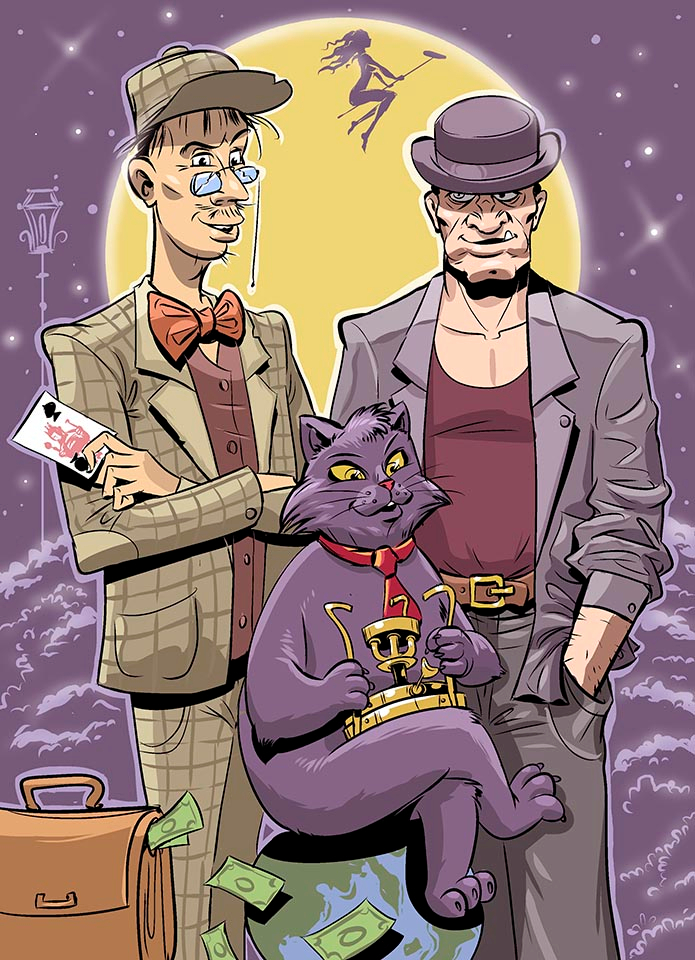 Кот Бегемот, Фагот и Азазелло