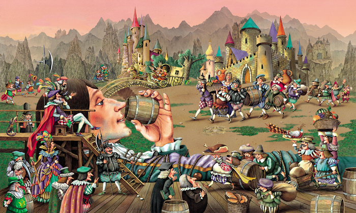 "Гулливер в стране лилипутов"