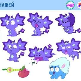 Концепт поз персонажей