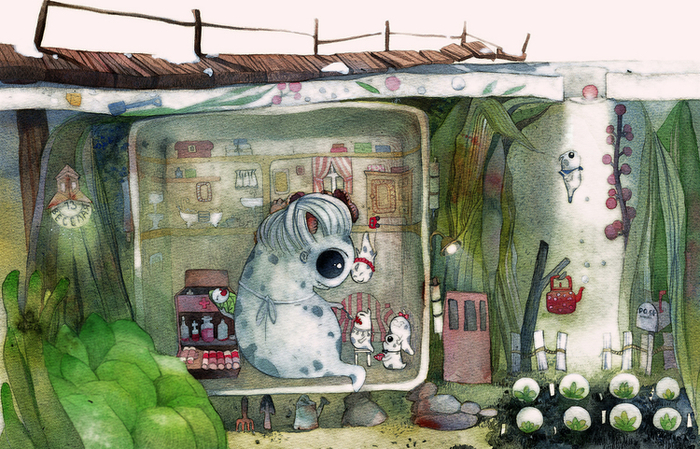 "Домик для пьявочки"