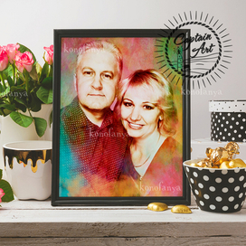 Гранж портрет