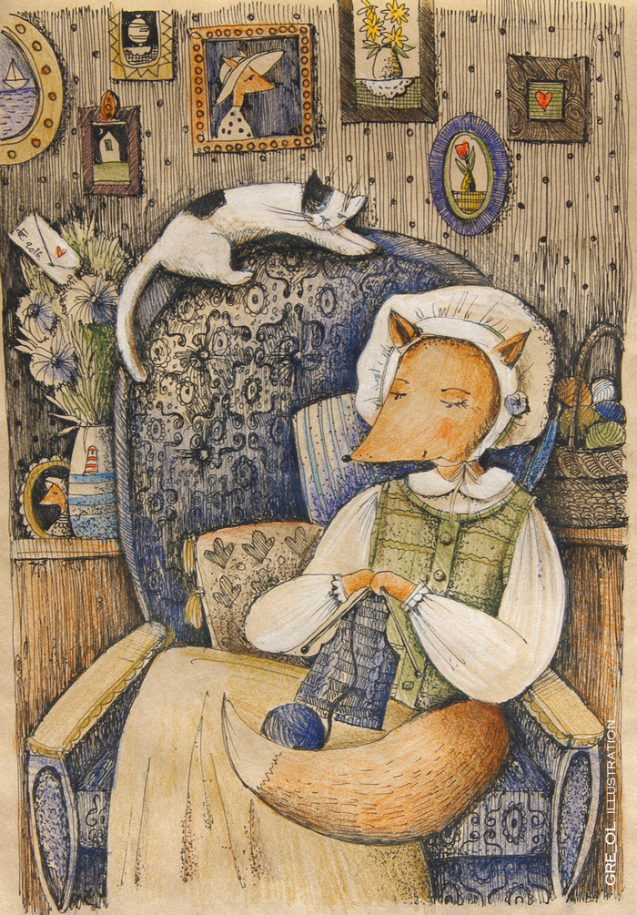 Послушный кот