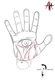 Sketch / Эскиз < The hand of the artist >