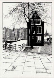 Набережная в Амстердаме