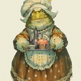 Лягушка горничная