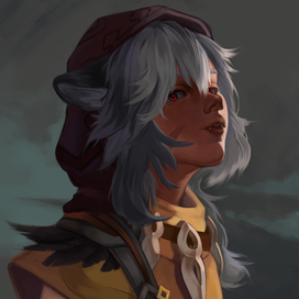 Портрет с освещением