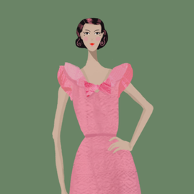 Иллюстрации для недели моды 