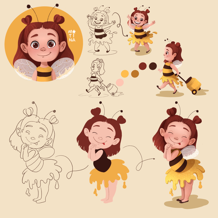 Медовая девочка