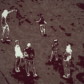 Пускание воздушного змея...