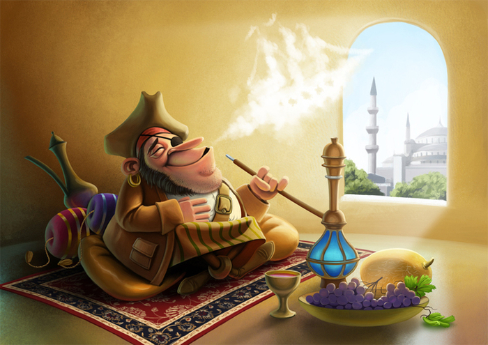 Пират в Турции