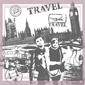 Коллаж путешественника