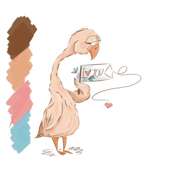 Влюбленный гусь 