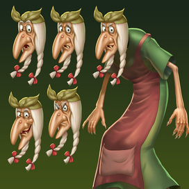 Мимика персонажей