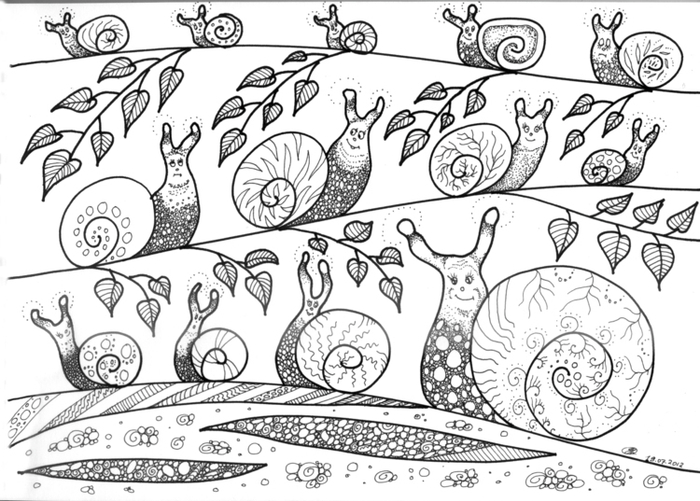 Улитки-фантазии