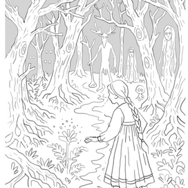 Набросок (Цвето Папоротника)