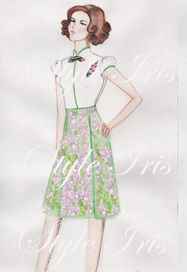 Авторская коллекция Весна/Лето 2015 (блуза и юбка) 